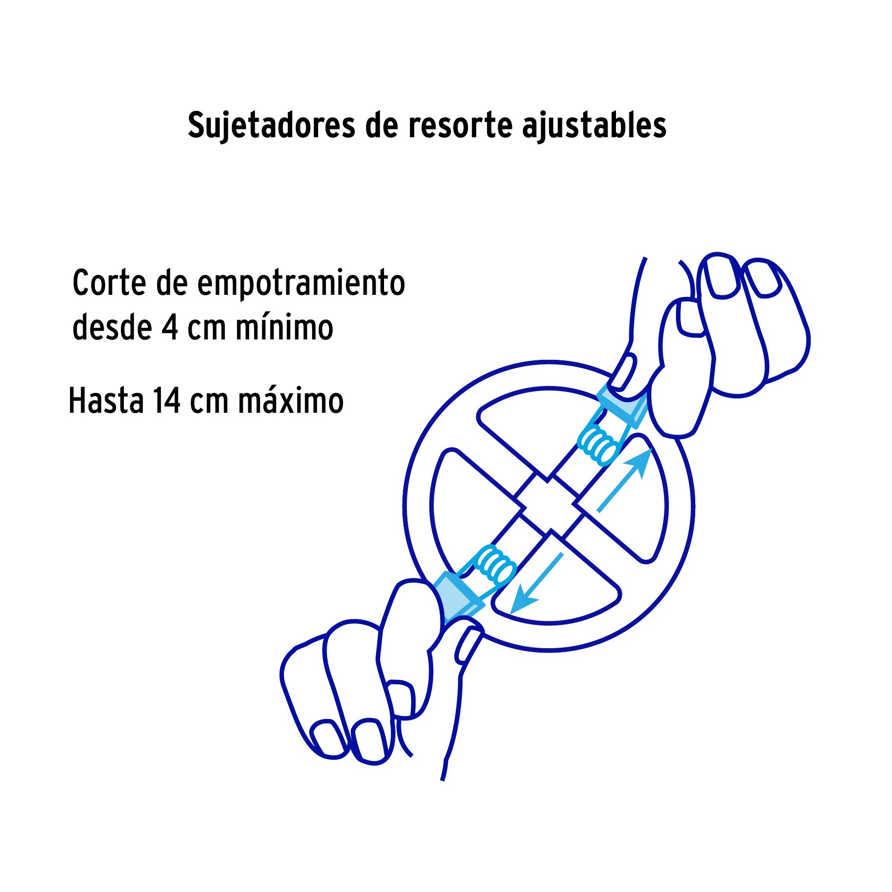 Luminario de LED para empotrar 15 W, ajustable, luz de día SUSTITUTO 47797