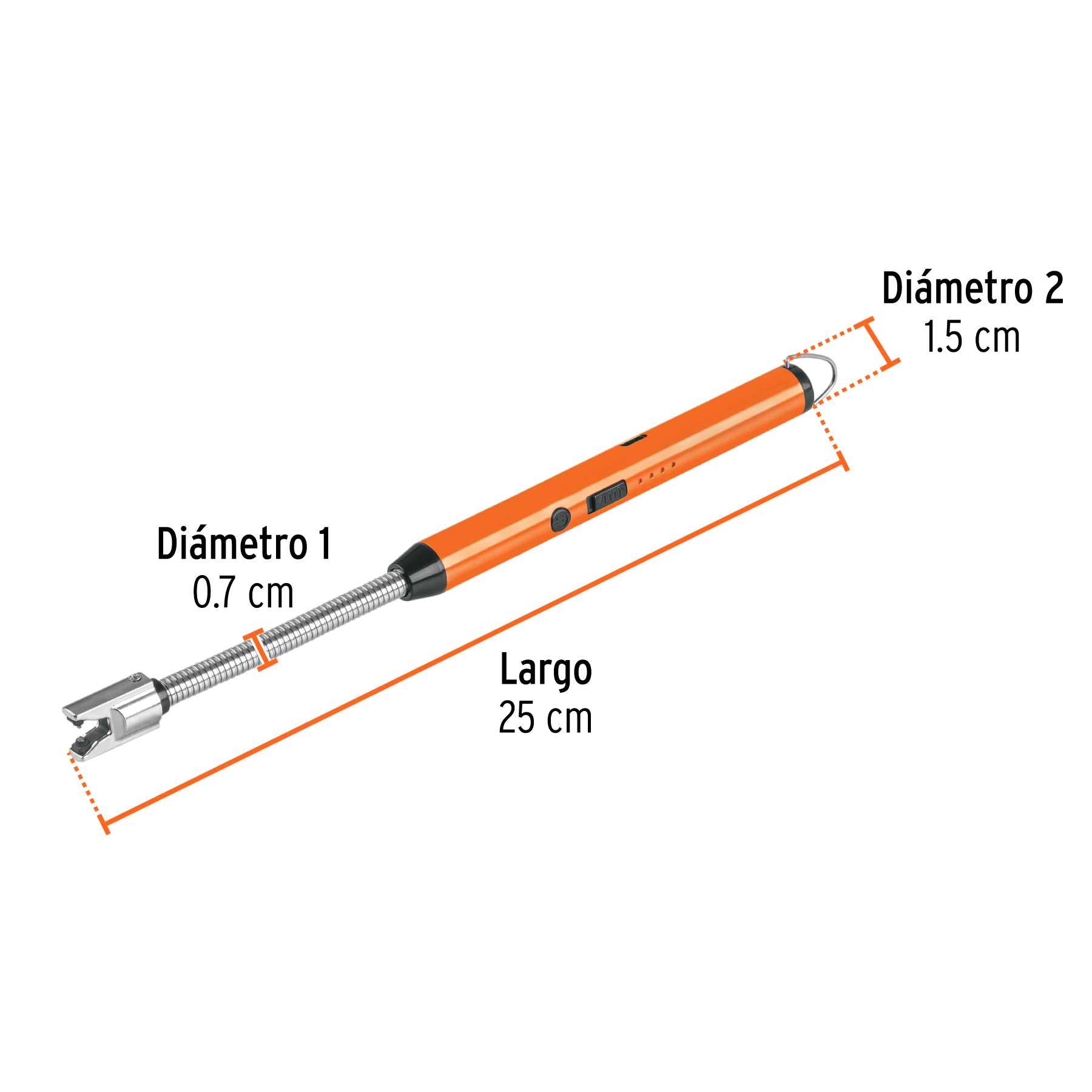 Encendedor para cocina, de arco eléctrico, 23 cm, TRUPER