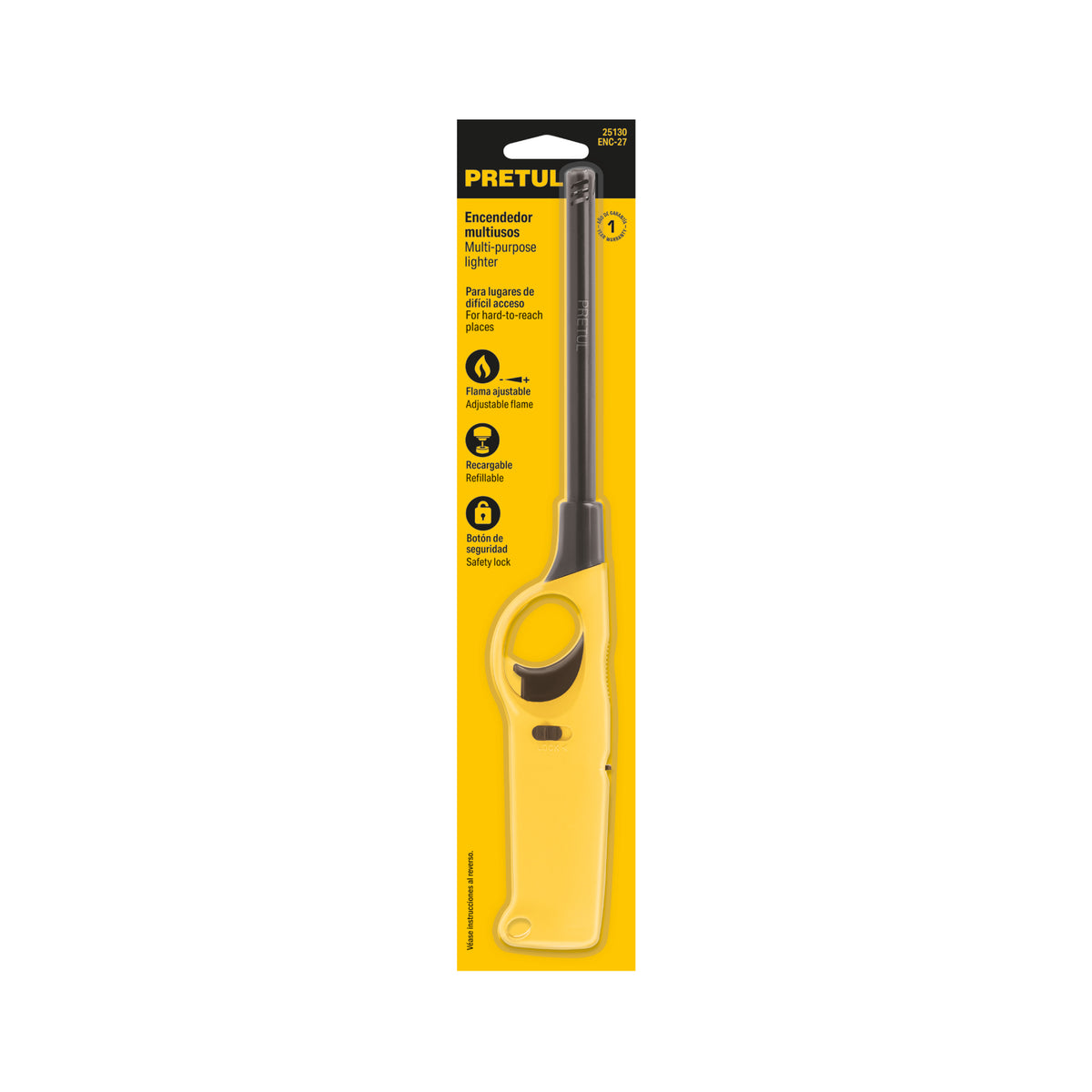 Encendedor para cocina, 27 cm, Pretul