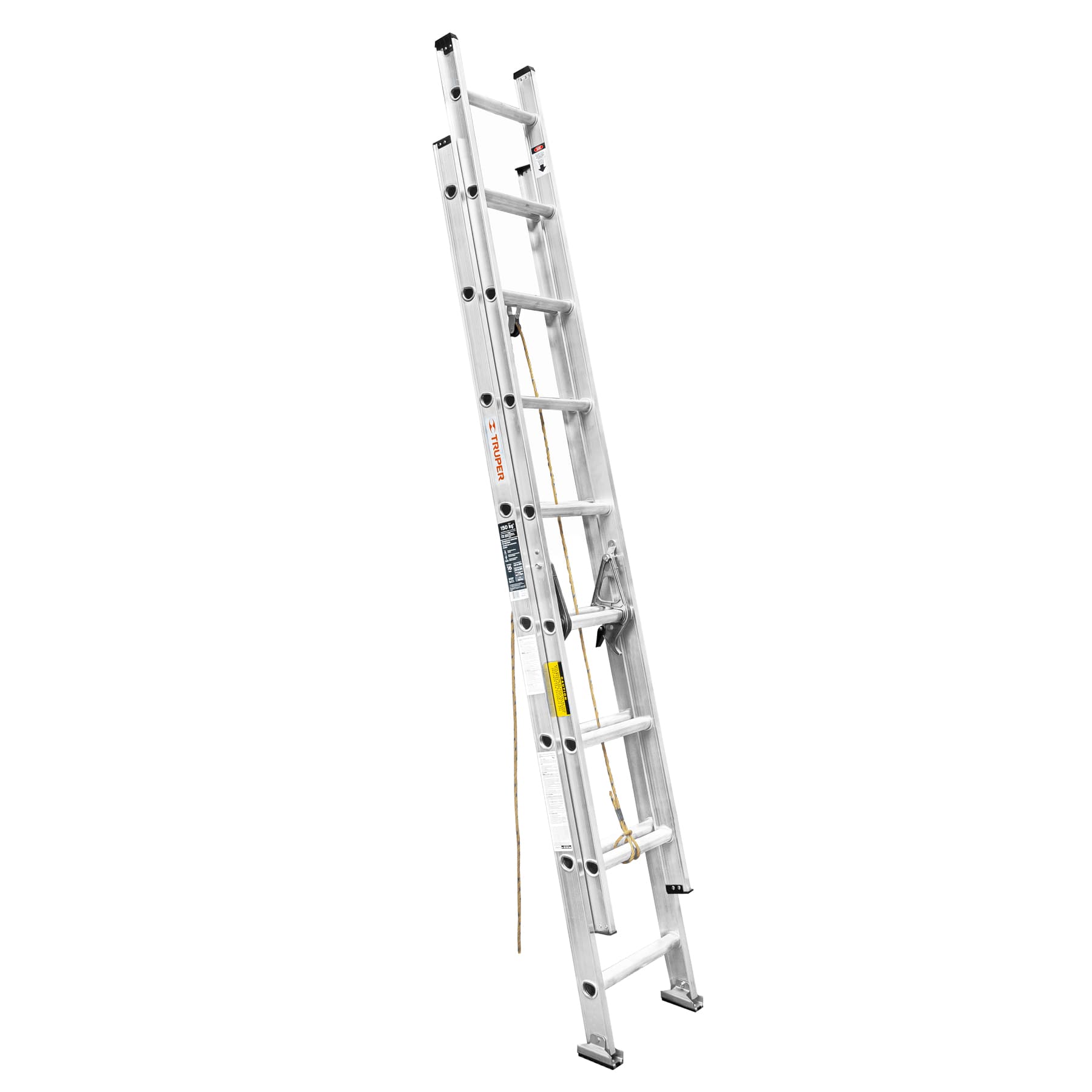 Escalera de extensión, 16 peldaños, tipo lll