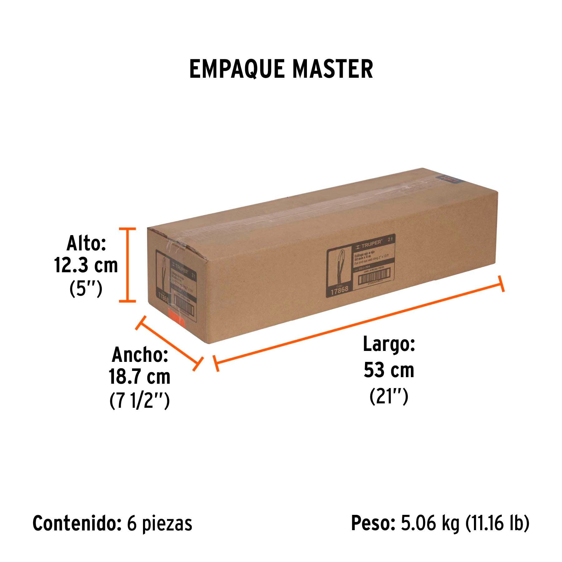 Eslinga de 2"x 4m