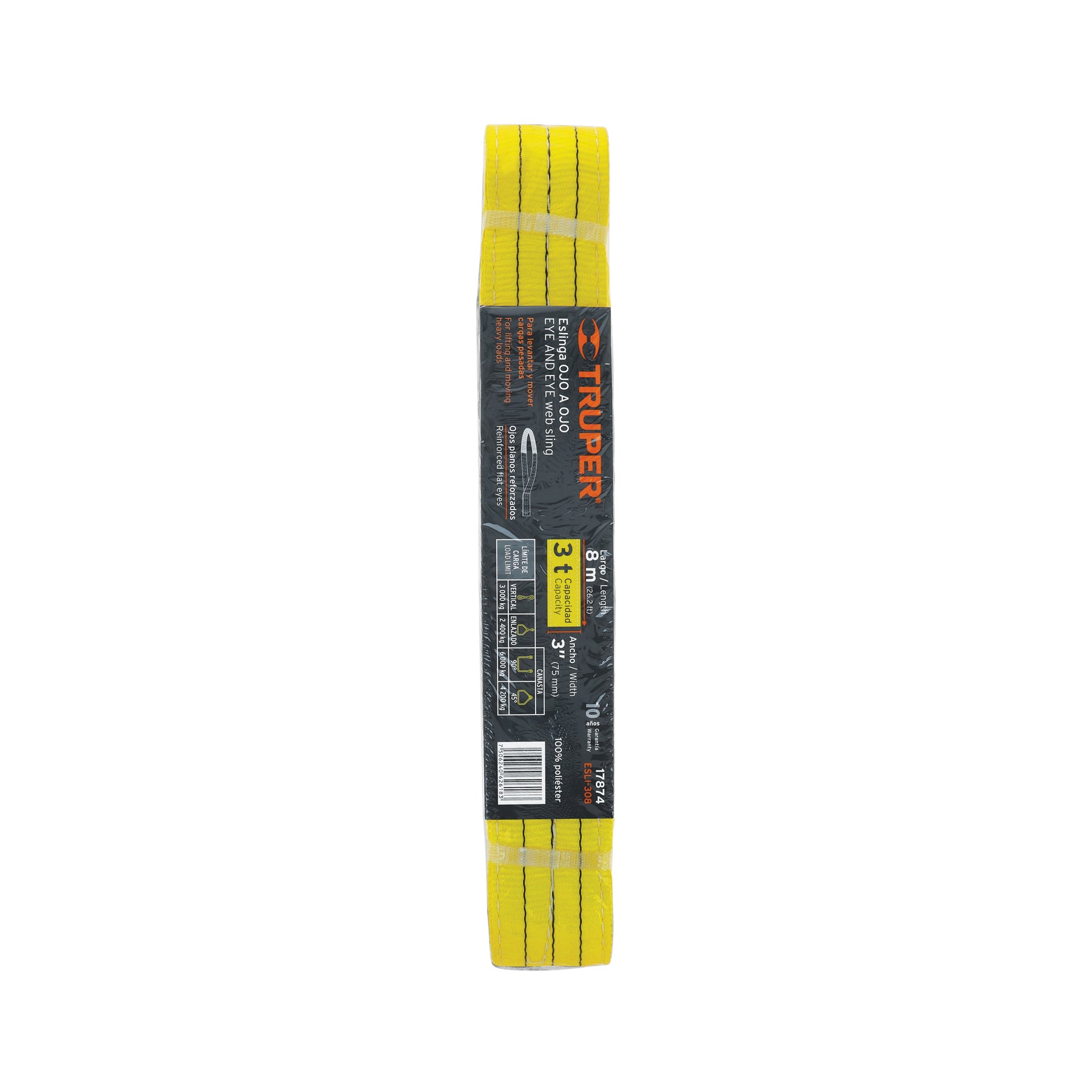 Eslinga de 3" x 8m
