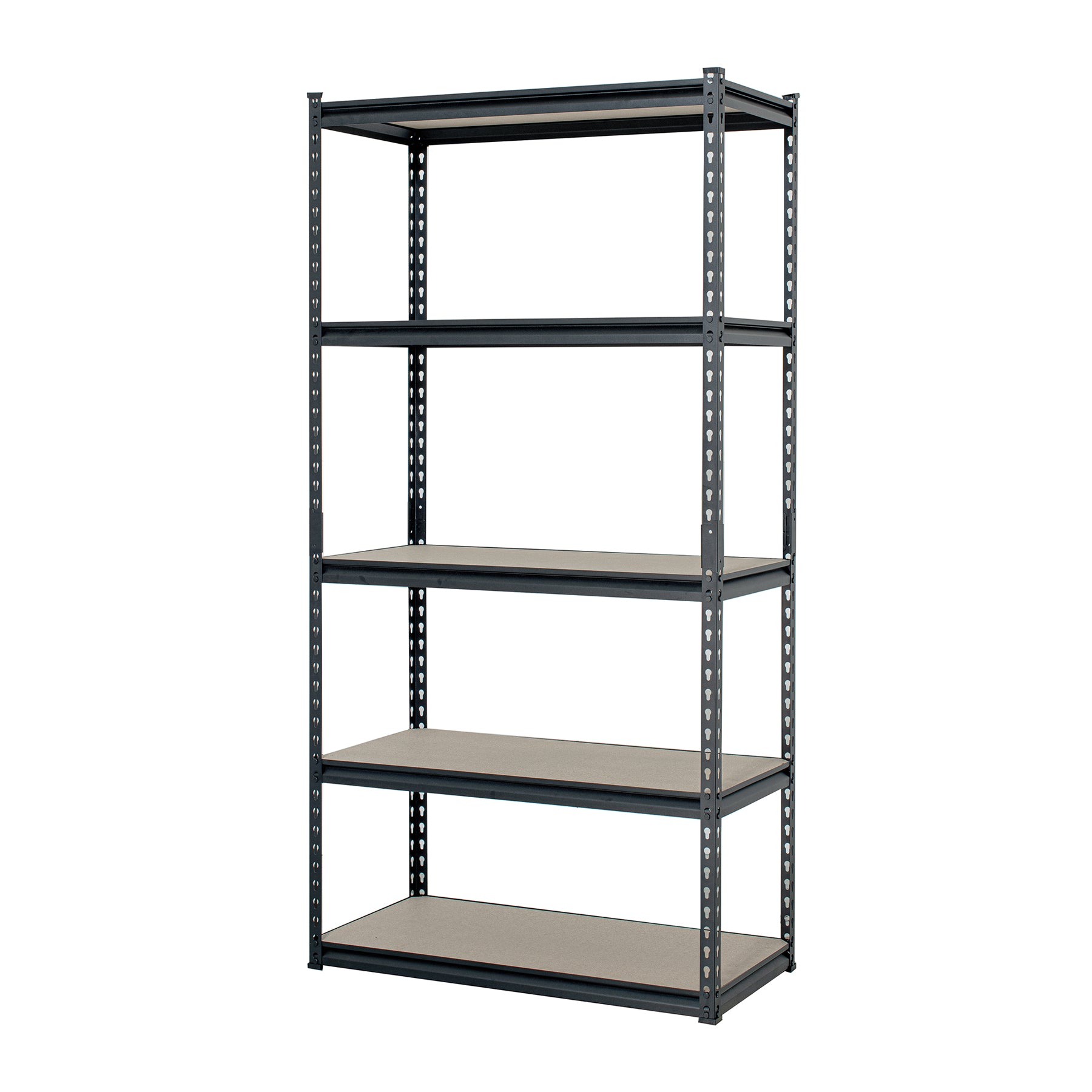 Estante metálico 5 repisas MDF cap.60 kg 183x46x91, Pretul