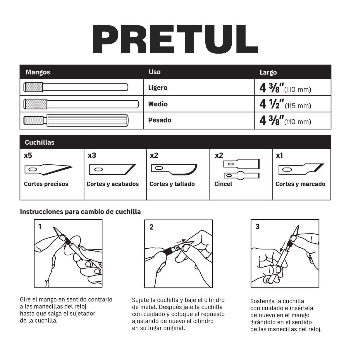 Juego de exactos con estuche, 13 piezas, pretul