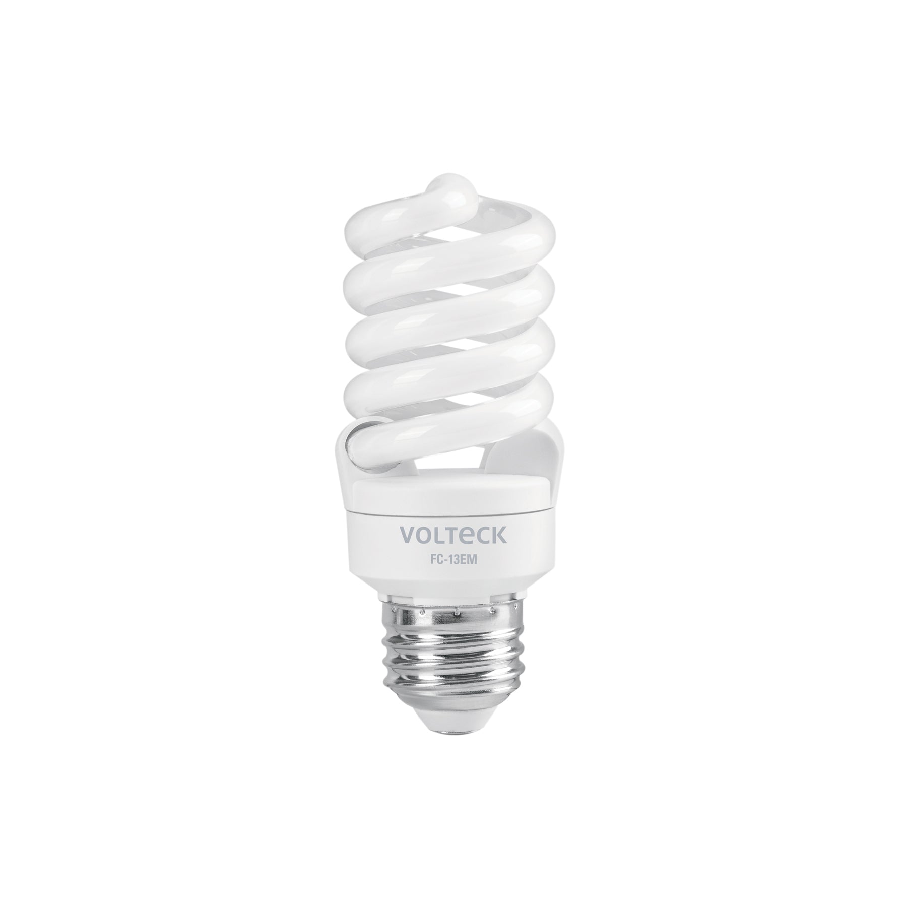 Lámpara 13 W, espiral mini, luz día, T2, en blister, Volteck