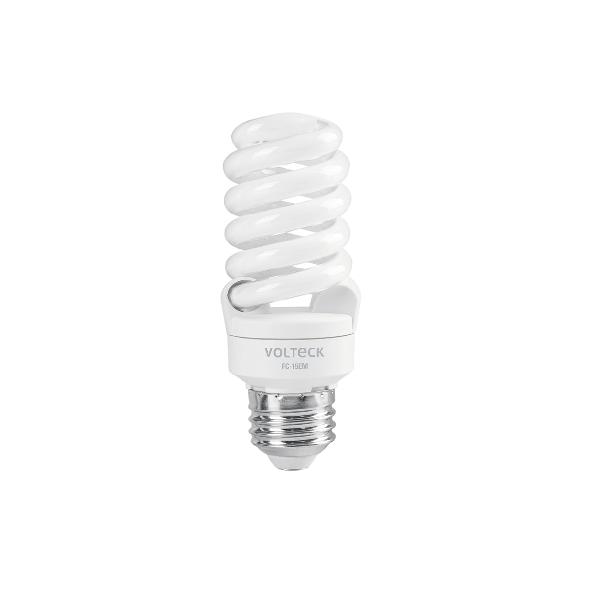 Lámpara 15 W, espiral mini, luz día, T2, en blister, Volteck