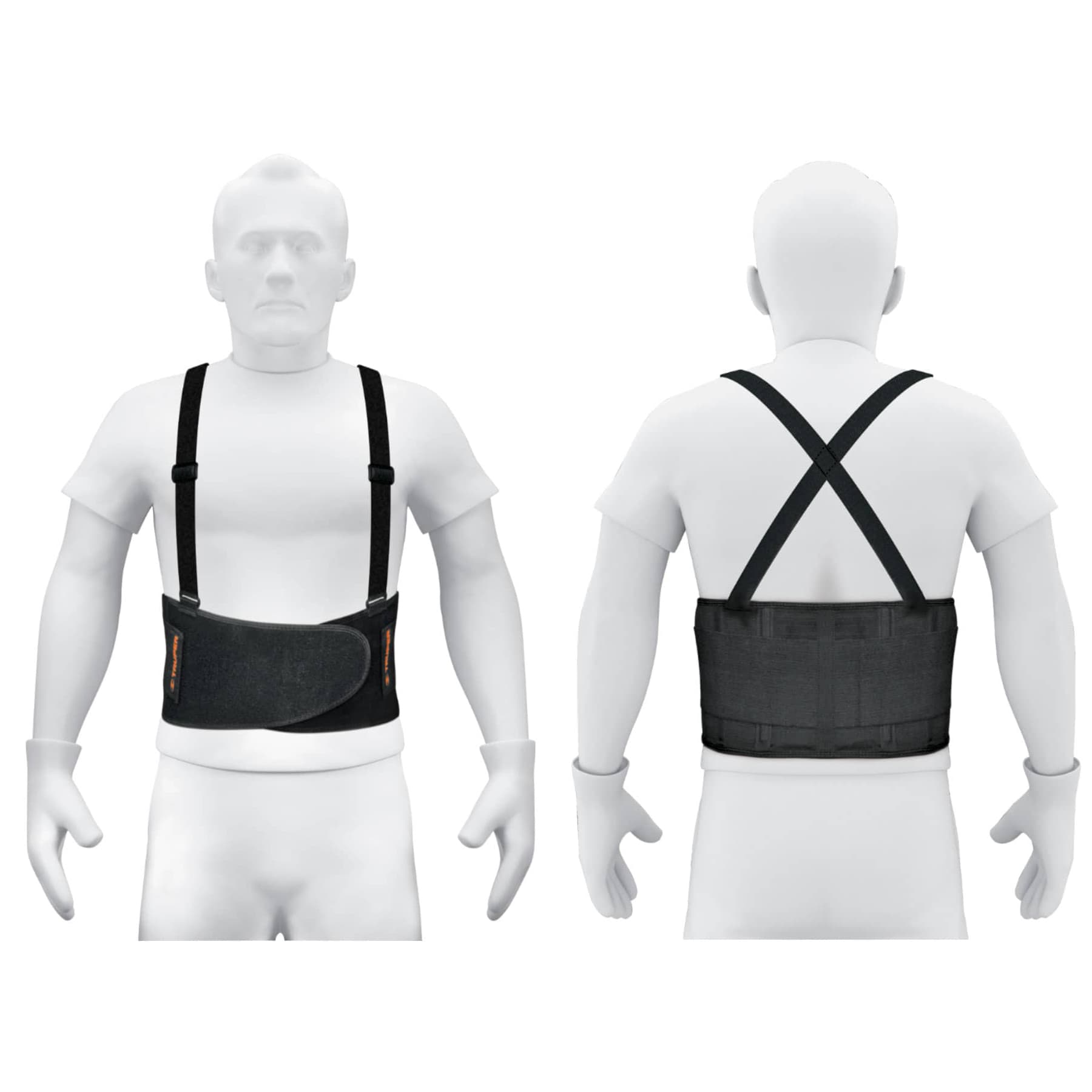 Faja con tirantes ajustables, talla mediana