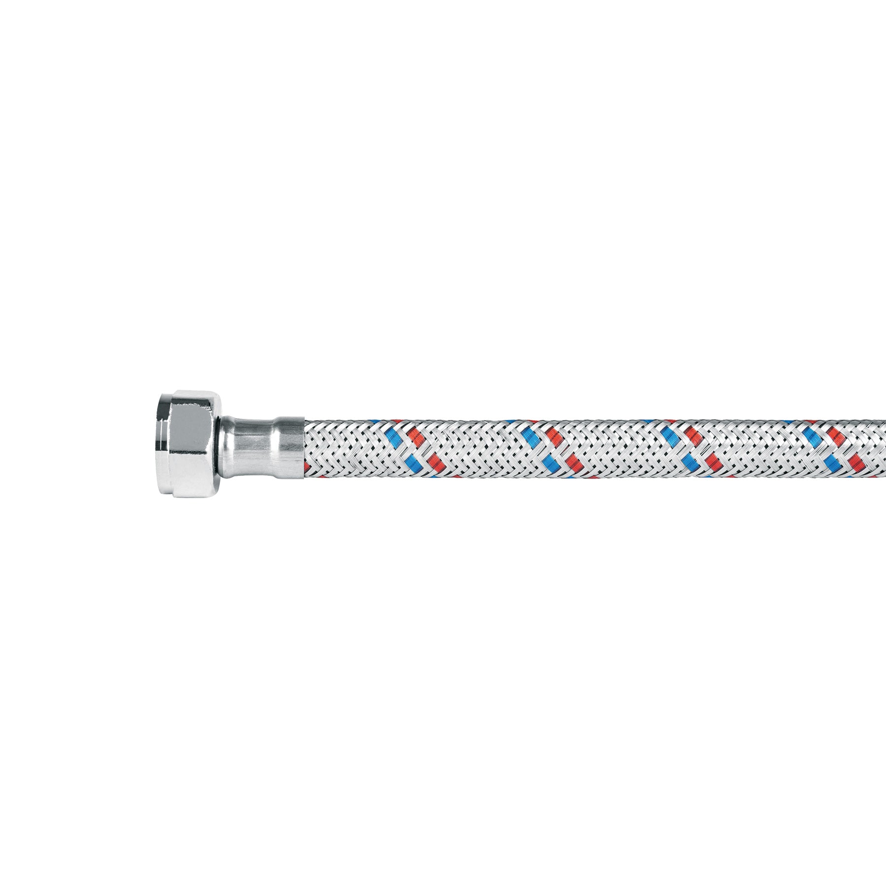 Manguera flexible para fregadero, 55cm,aluminio, Foset Basic