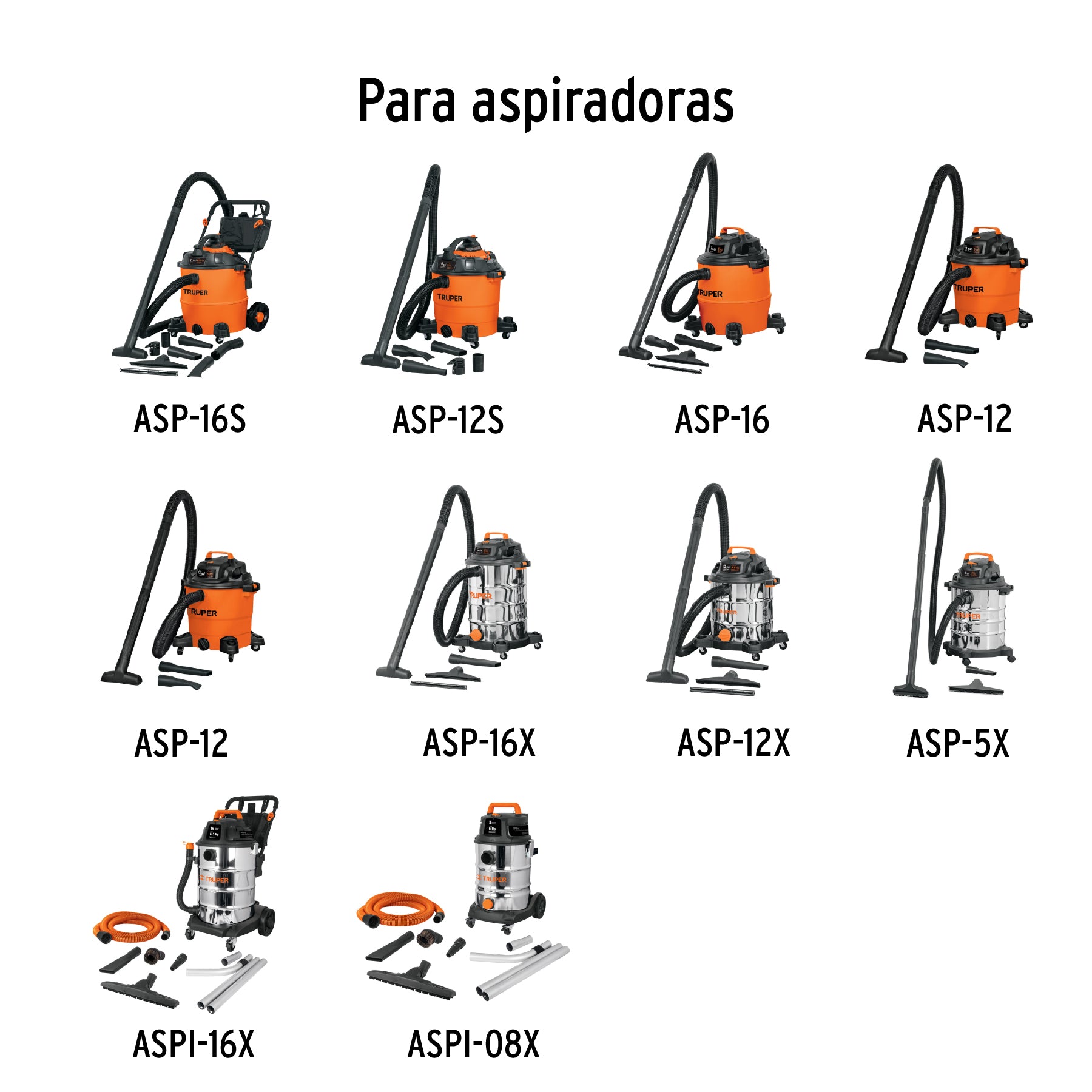 Filtro de cartucho para aspiradora ASPI-08X y ASPI-16X
