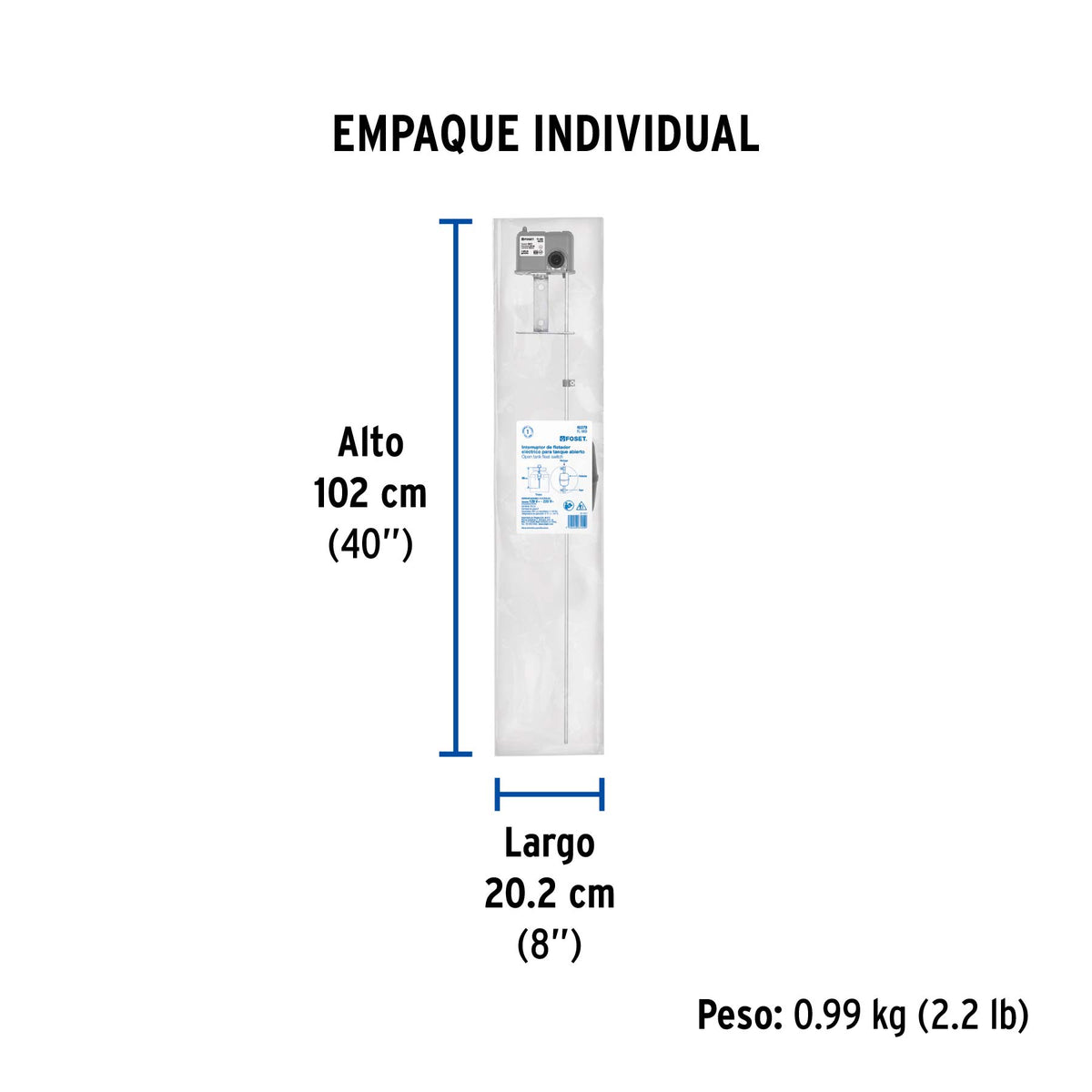 Interruptor eléctrico para flotador