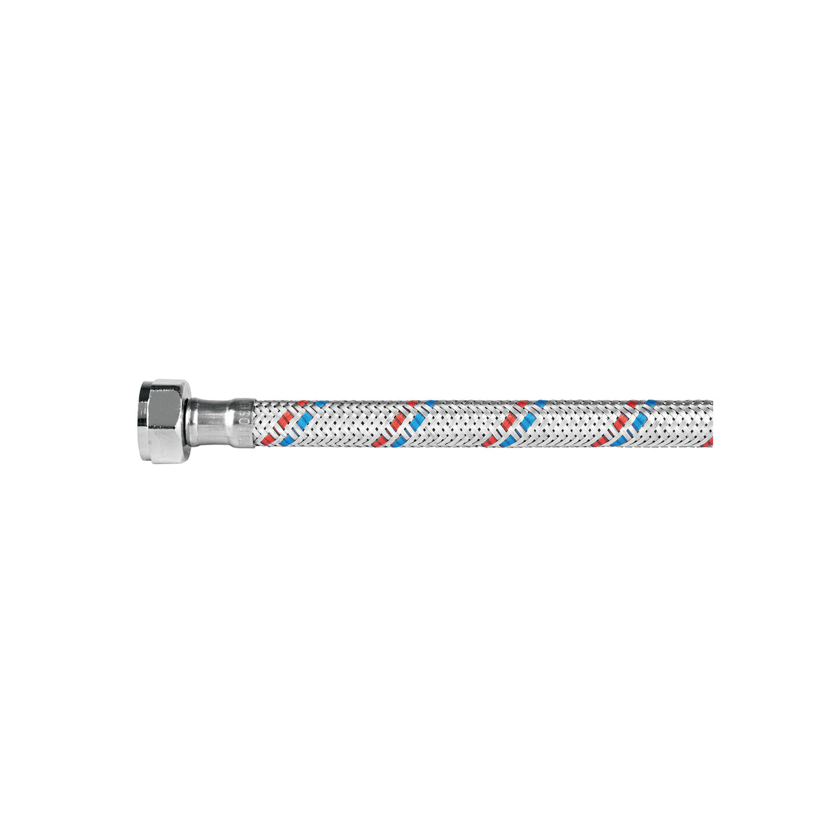 Manguera flexible para lavabo, 40 cm, aluminio, Foset basic