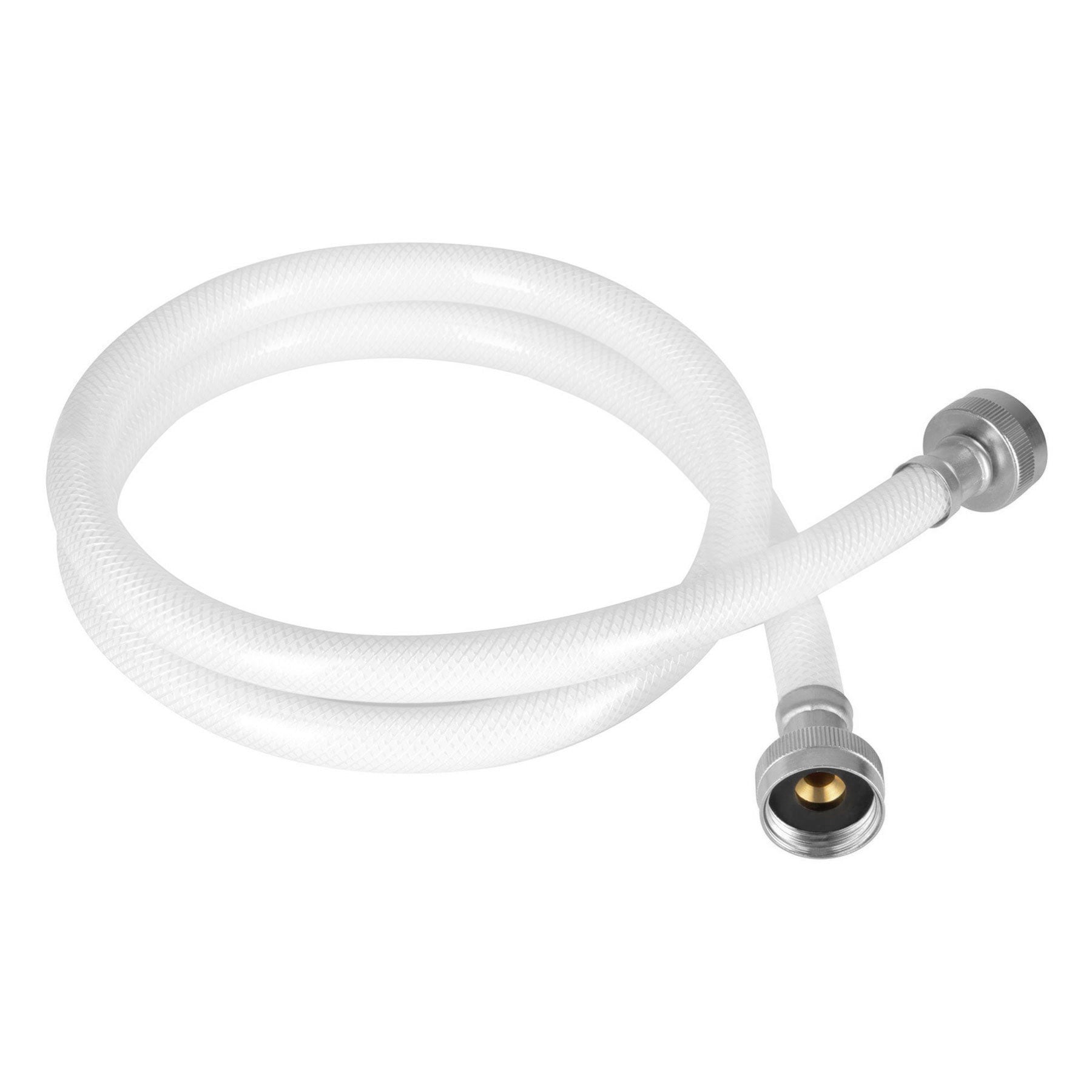 Manguera vinilo blanco 3/4" x 3/4"x 120 cm para lavadora