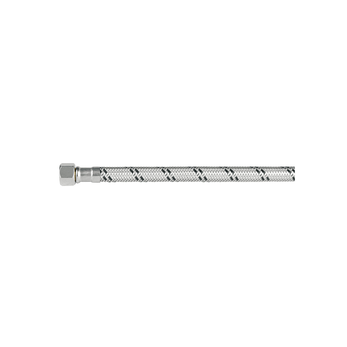 Manguera p/WC, acero inox, 3/8' x 7/8', 40 cm, Foset