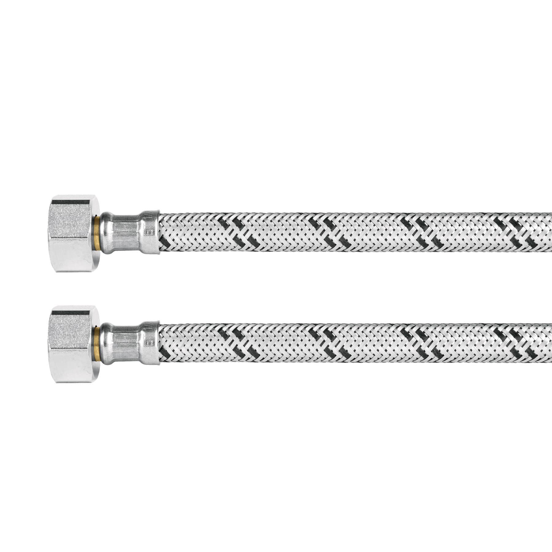 Manguera de hule, 60 cm, acero inoxidable, usos generales