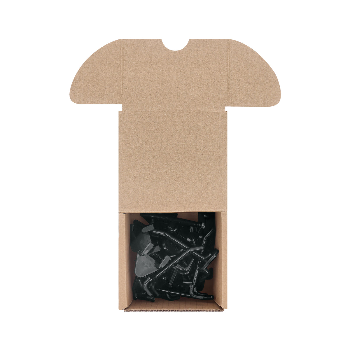 Gancho de plástico para perfocel y para ranurado, 2', Truper