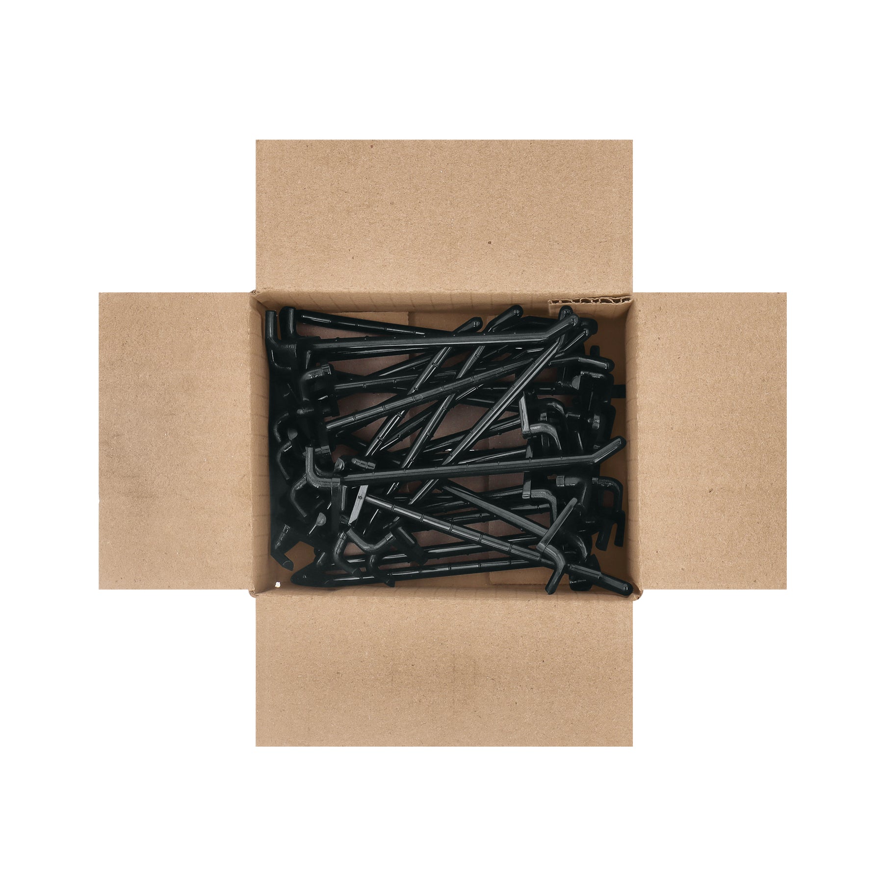 Gancho de plástico para perfocel y para ranurado, 4', Truper