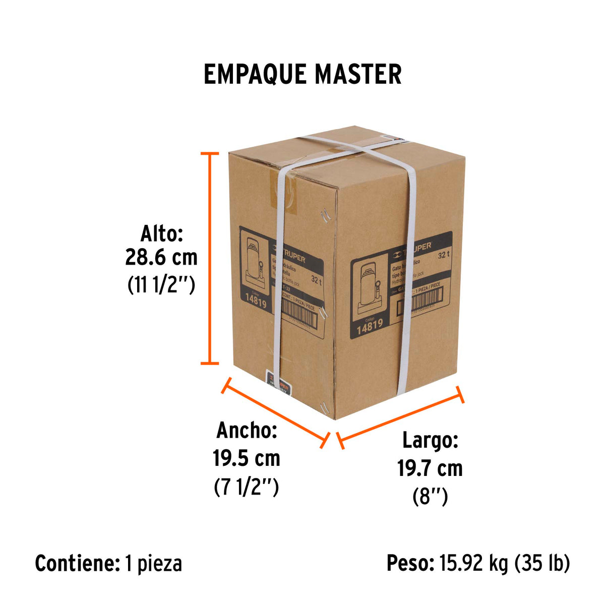 Gato de botella, 32 tons