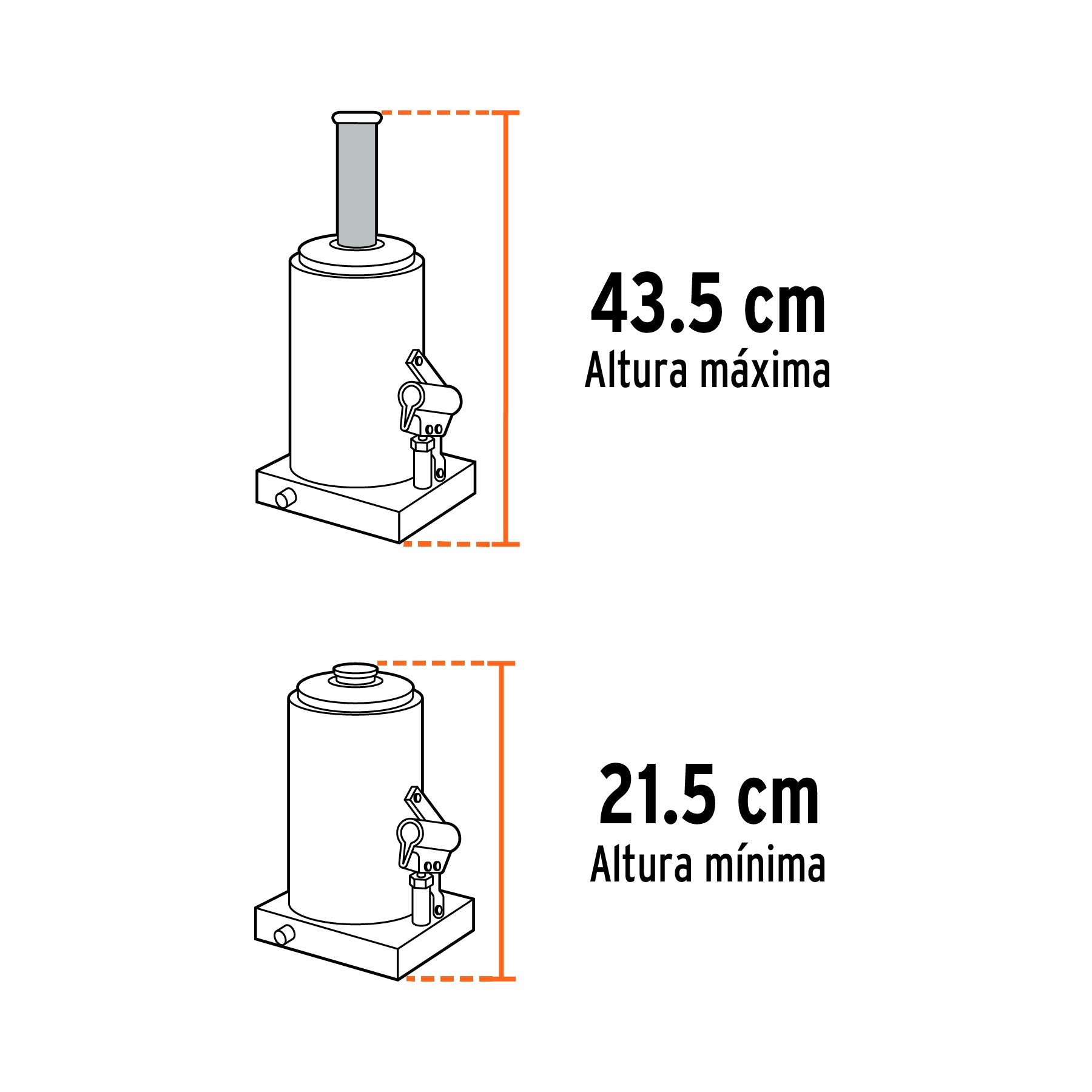 Gato de botella, 6 tons
