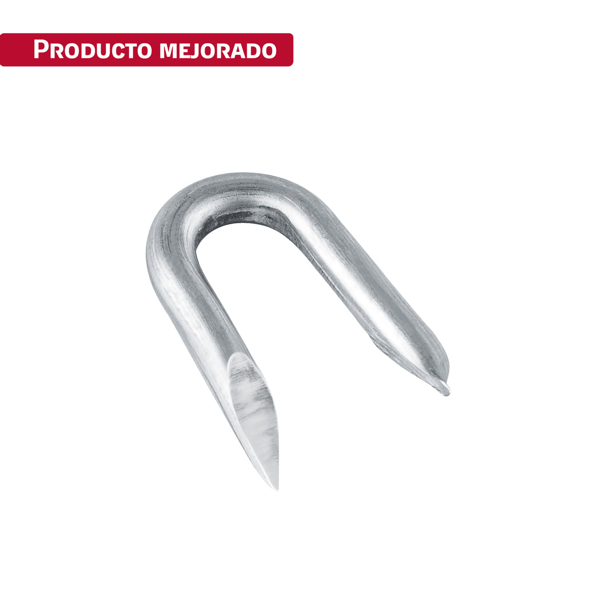 Grapa alambre púas, 1", galvanizada