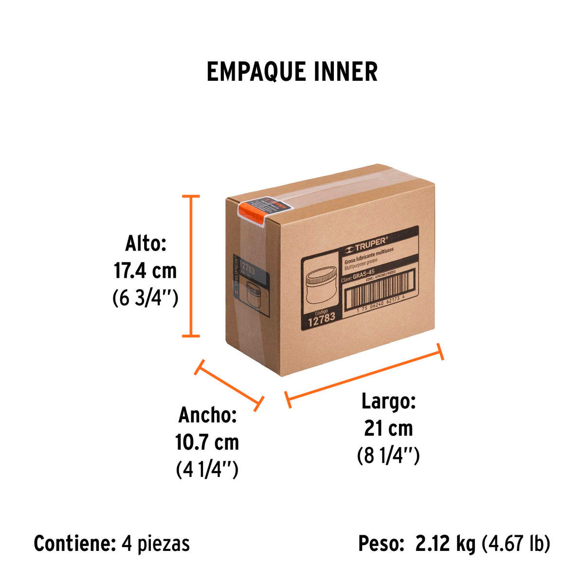 Grasa de litio para chasis, 450 gr.