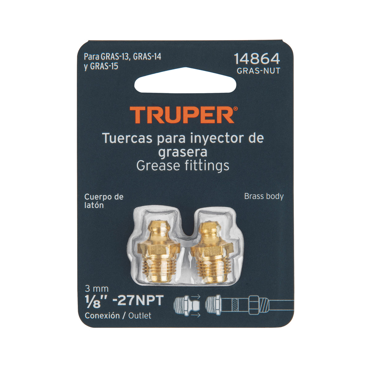 Tuerca para graseras