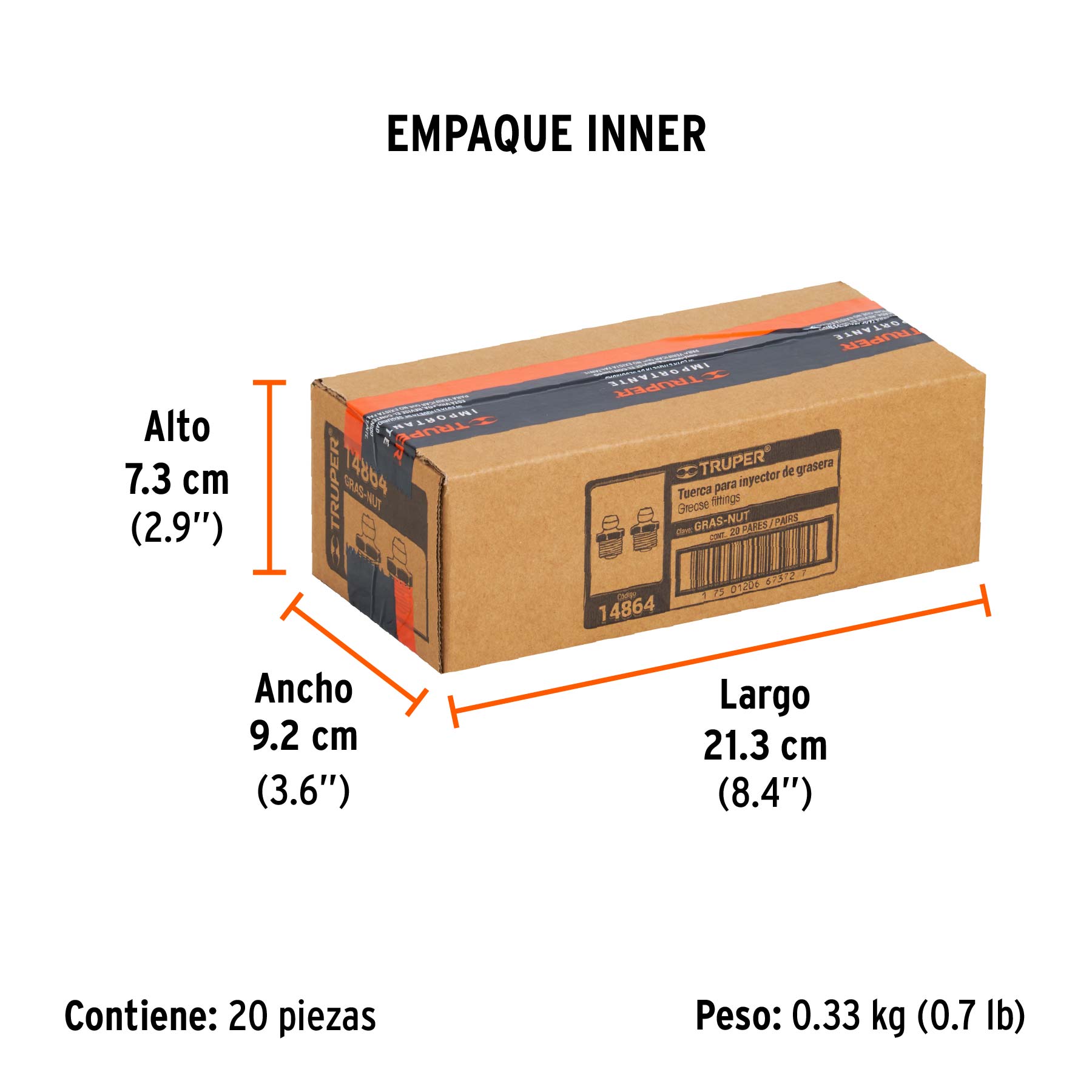 Tuerca para graseras
