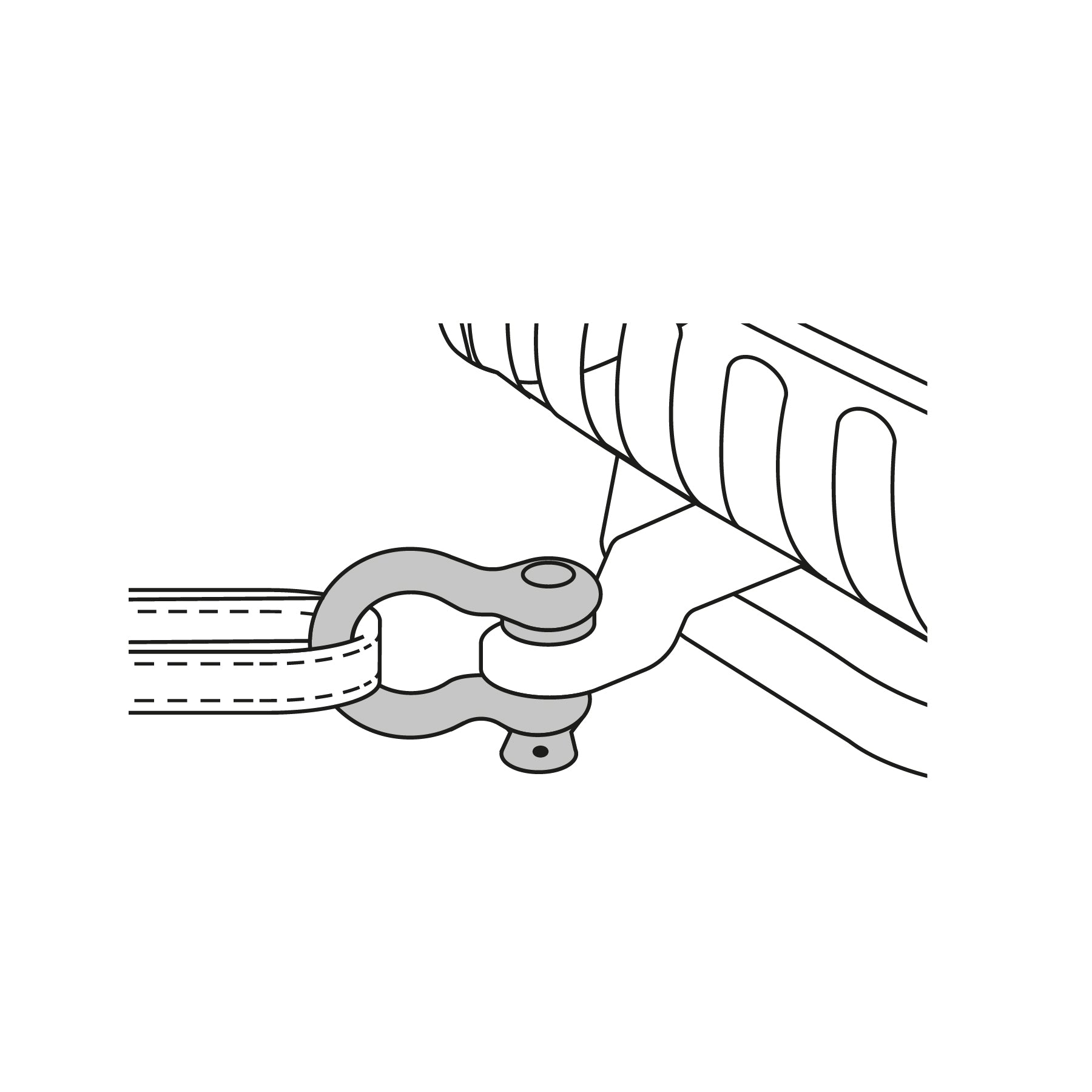 Grillete de 5/8"