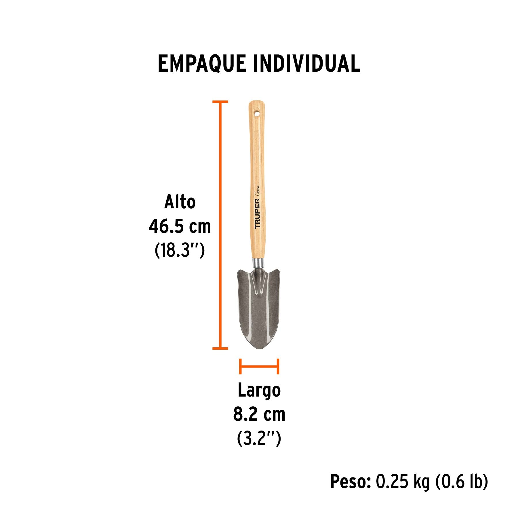 Cuchara para jardín, 15"