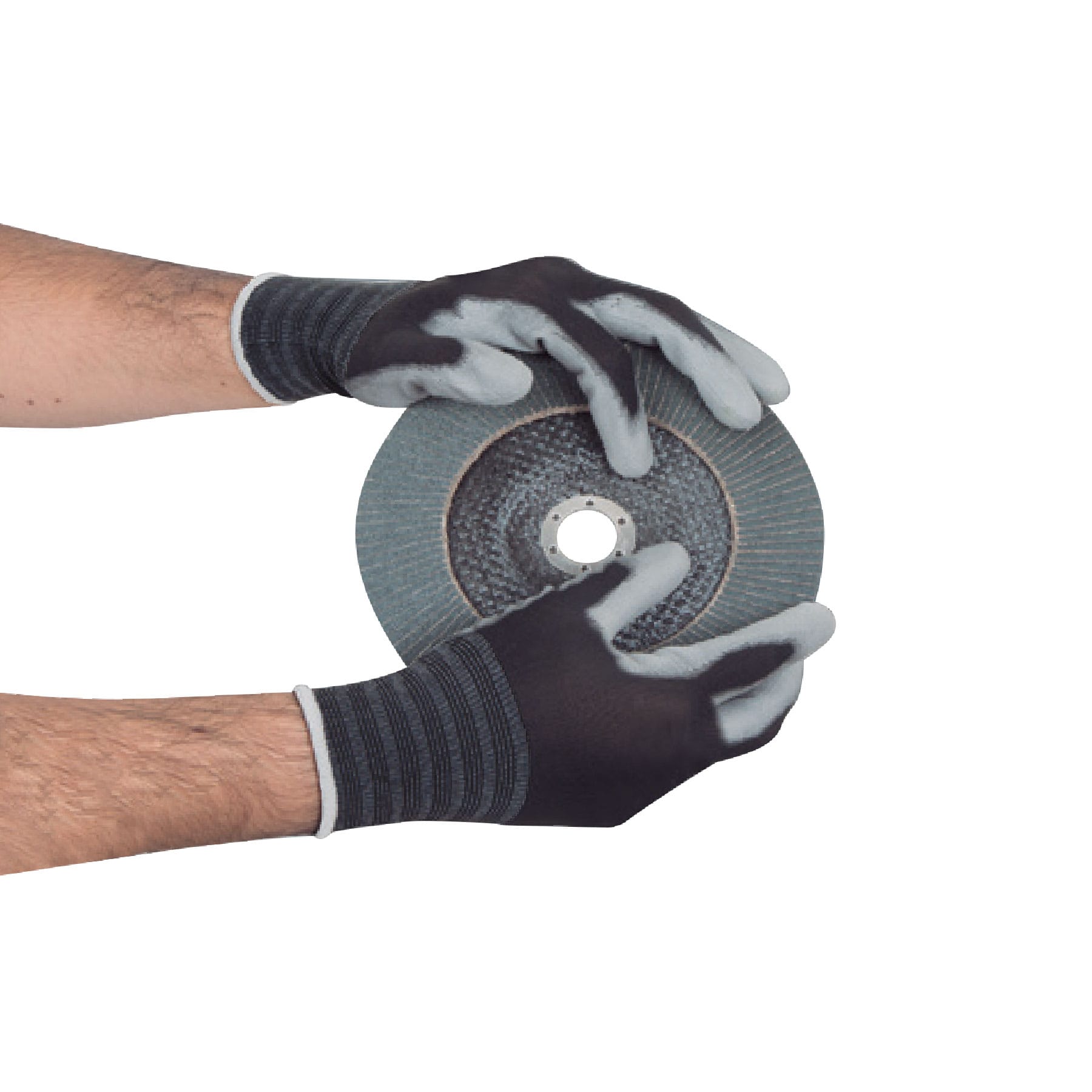 Guantes de nylon recubiertos con poliuretano, grandes