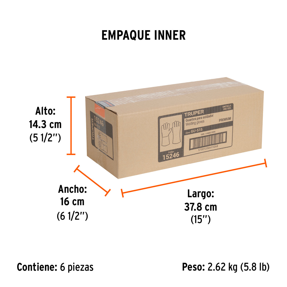 Guantes para soldador