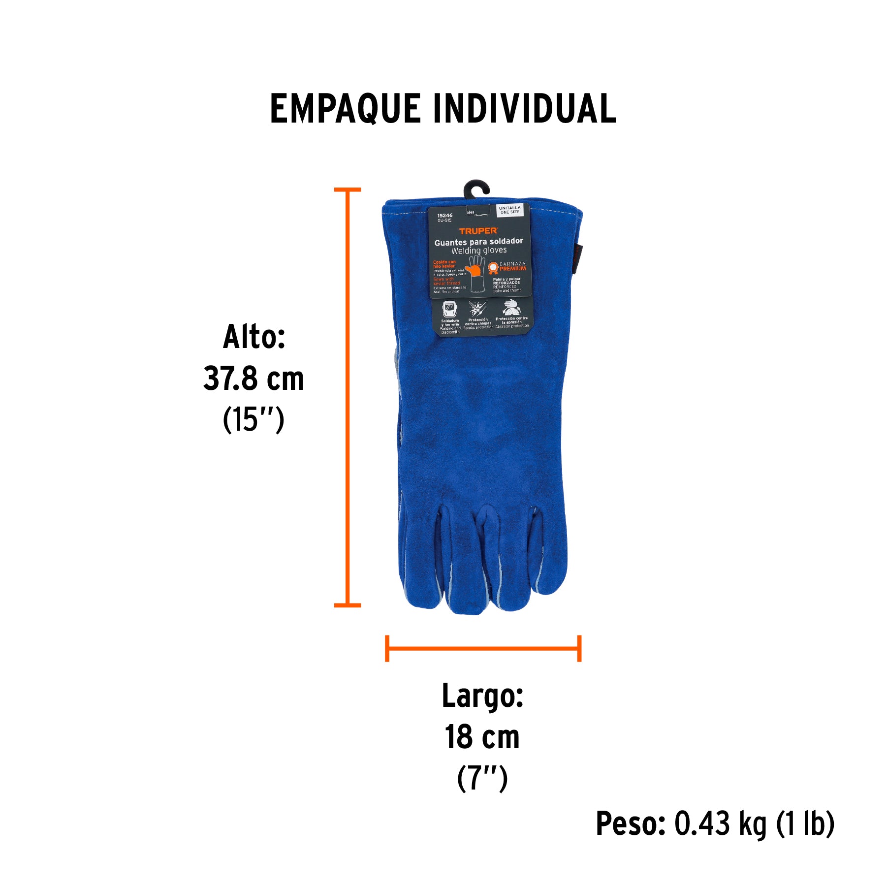 Guantes para soldador
