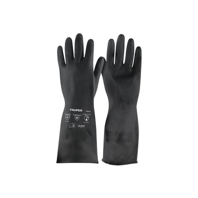 Guantes de neopreno para manejo de químicos, medianos