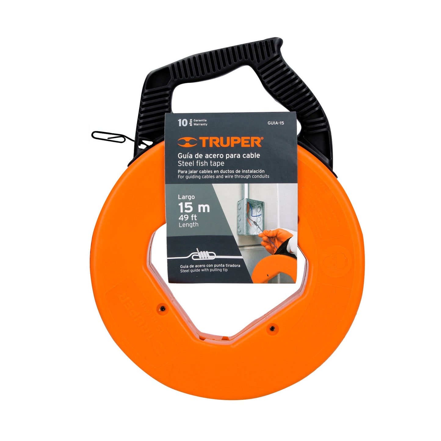 Guía para cable, 15 mts