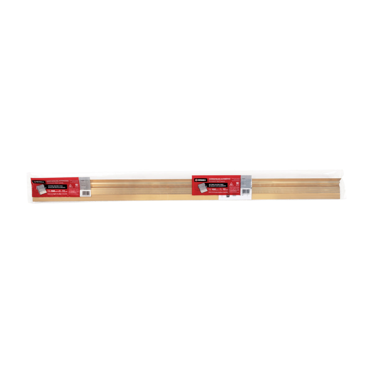 Guardapolvo automático 100 cm dorado