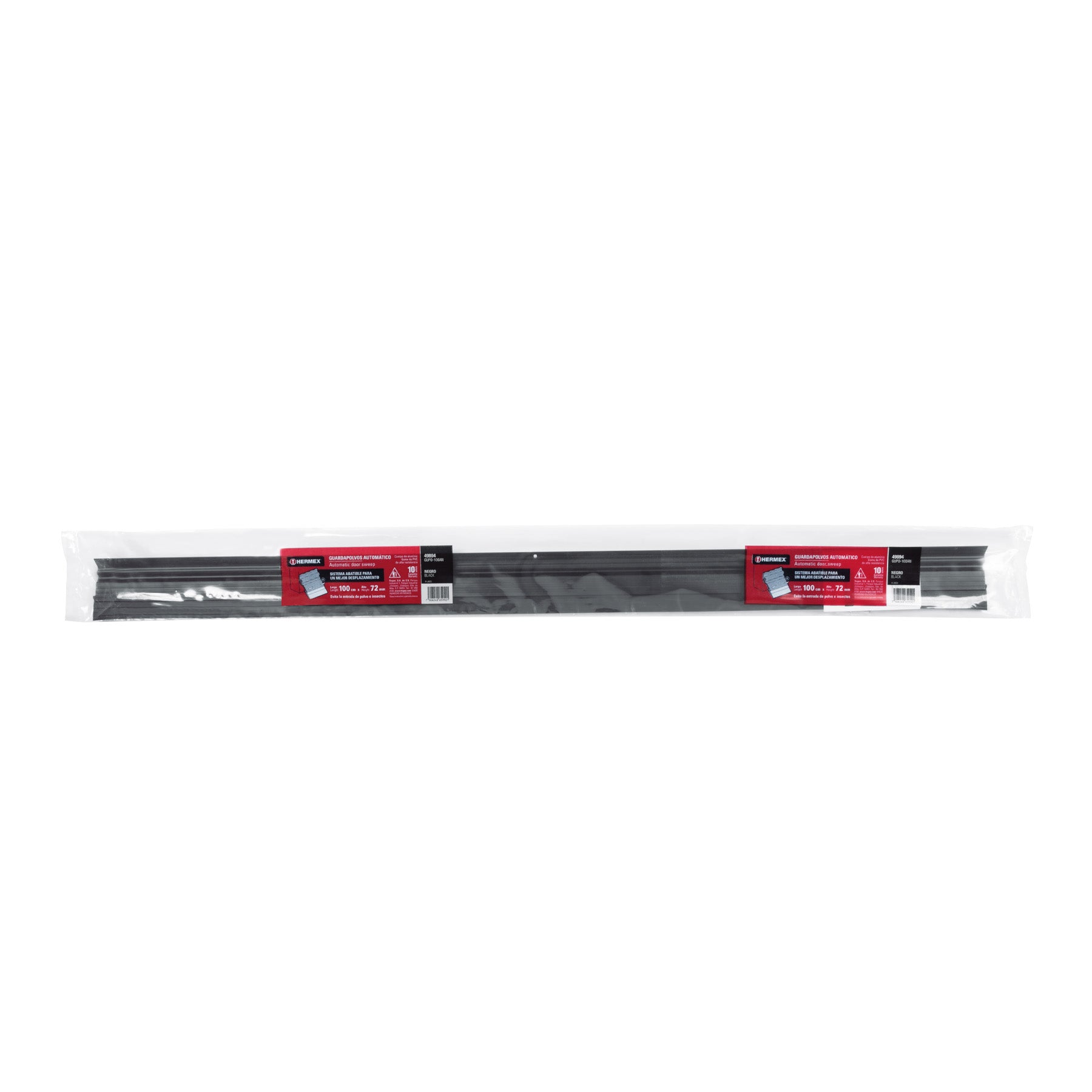 Guardapolvo automático 100 cm negro