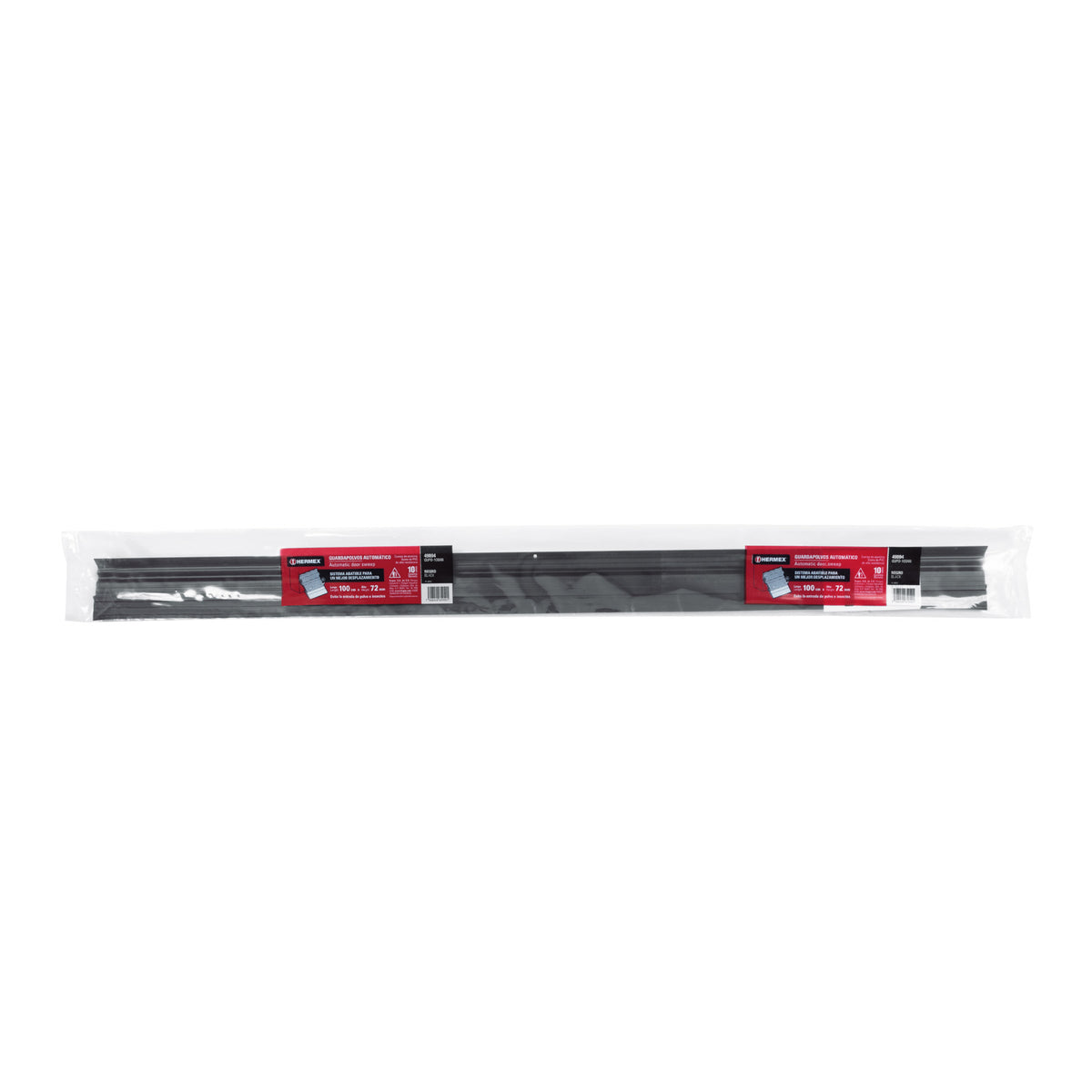 Guardapolvo automático 100 cm negro
