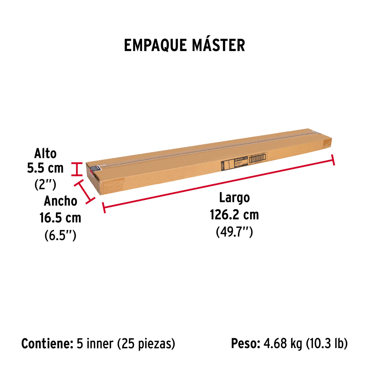 Guardapolvo, 120 cm, aluminio