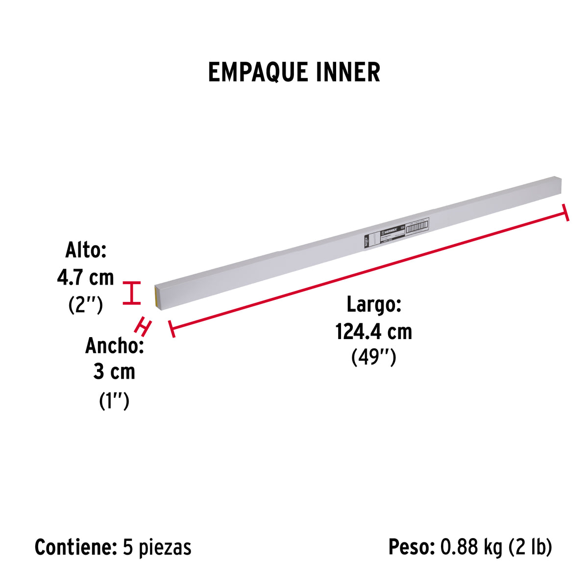 Guardapolvo, 120 cm, dorado