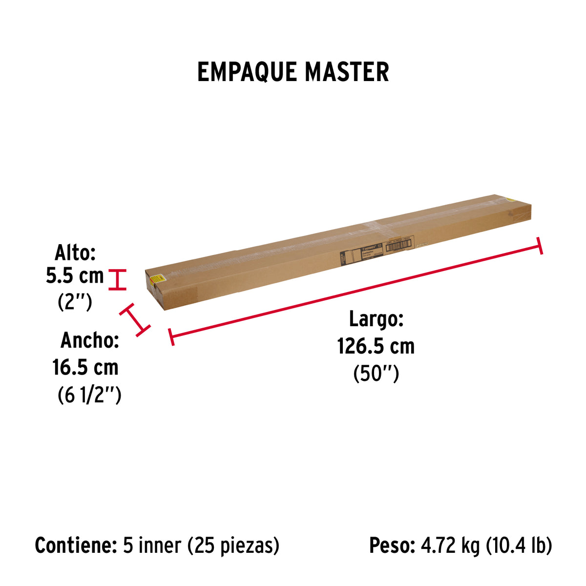 Guardapolvo, 120 cm, negro