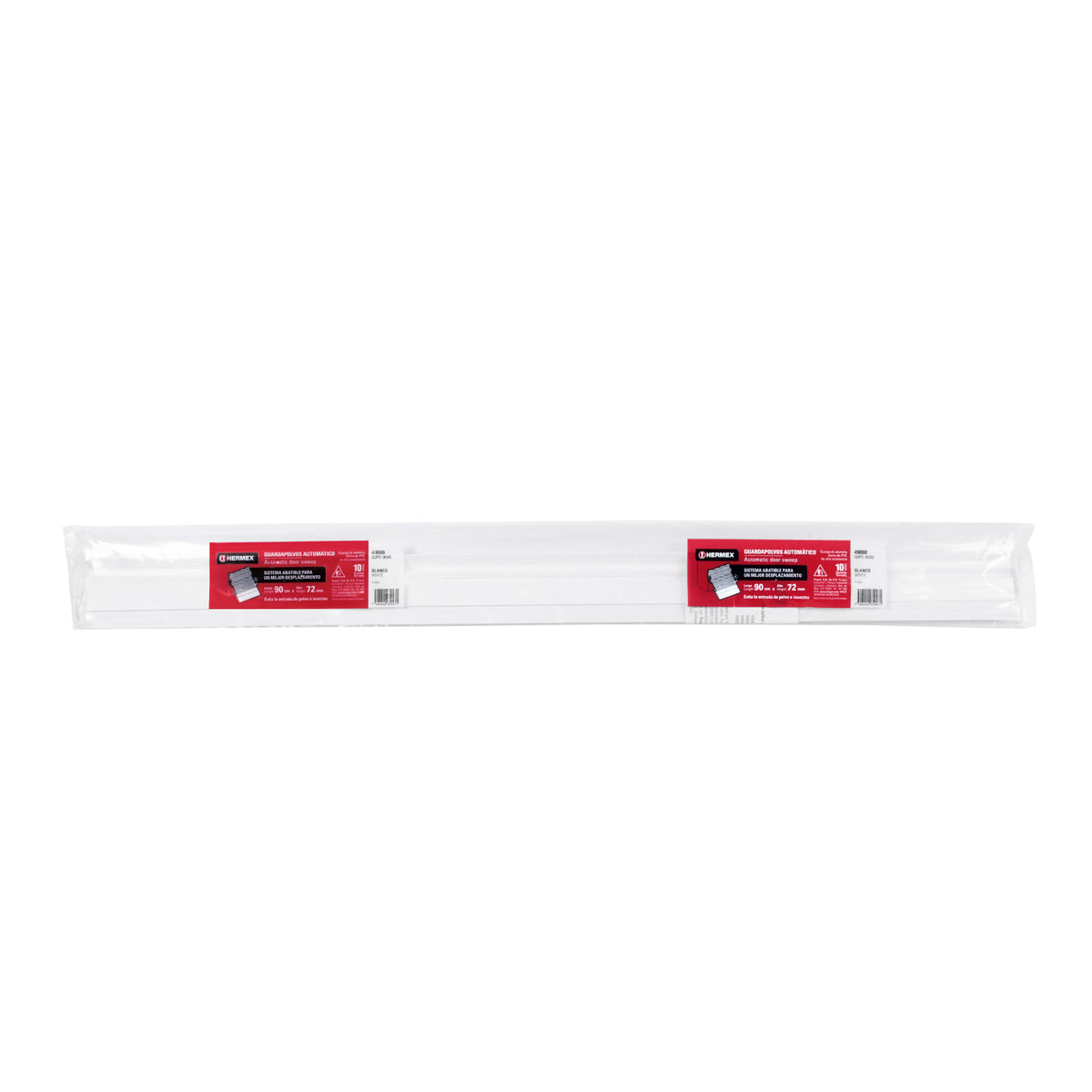Guardapolvo automático 90 cm blanco