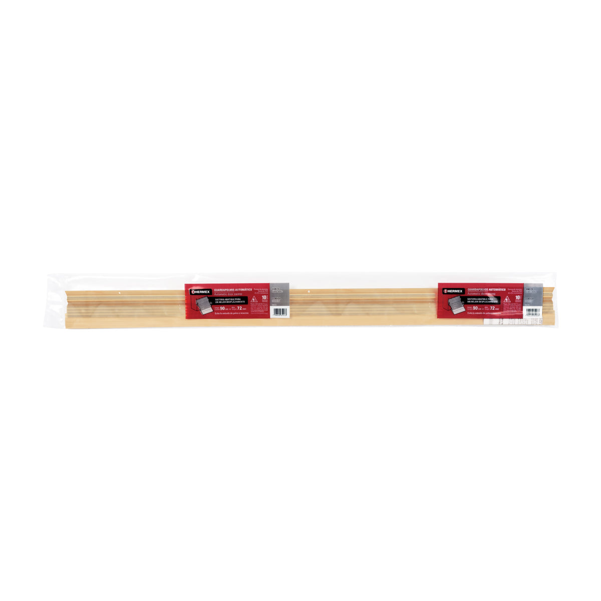 Guardapolvo automático 90 cm dorado