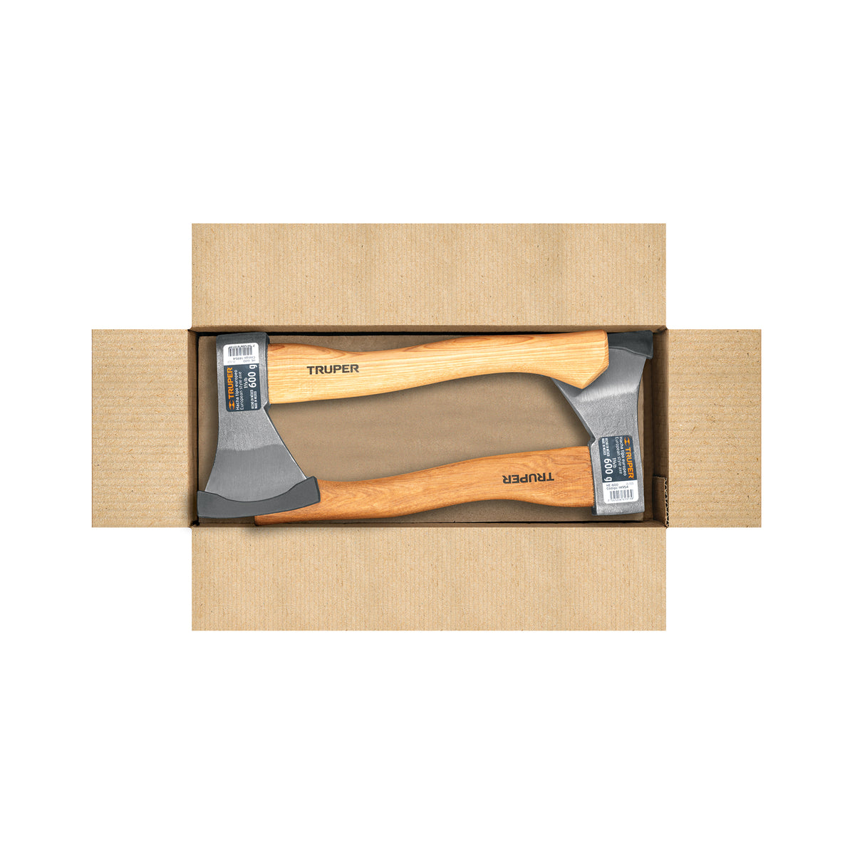 Hacha europea, 600 g, mango Hickory 14"