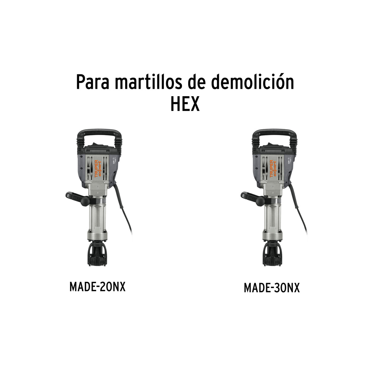 Cincel pala hexagonal de 1 1/8', de 16' X 3?