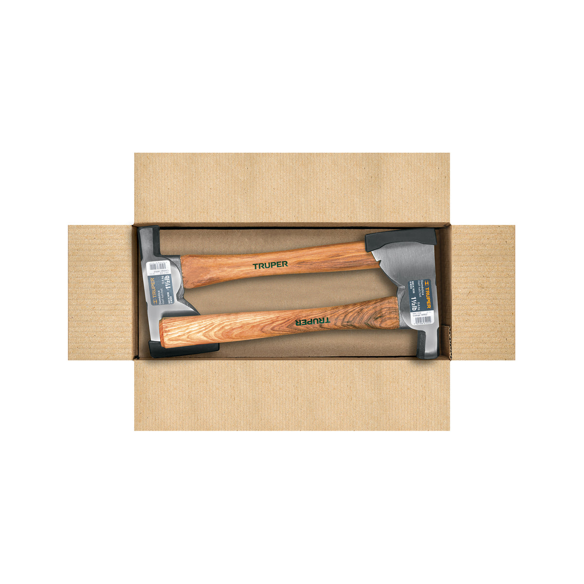 Hacha Doméstica, 1-1/2 lb, mango Hickory 14"