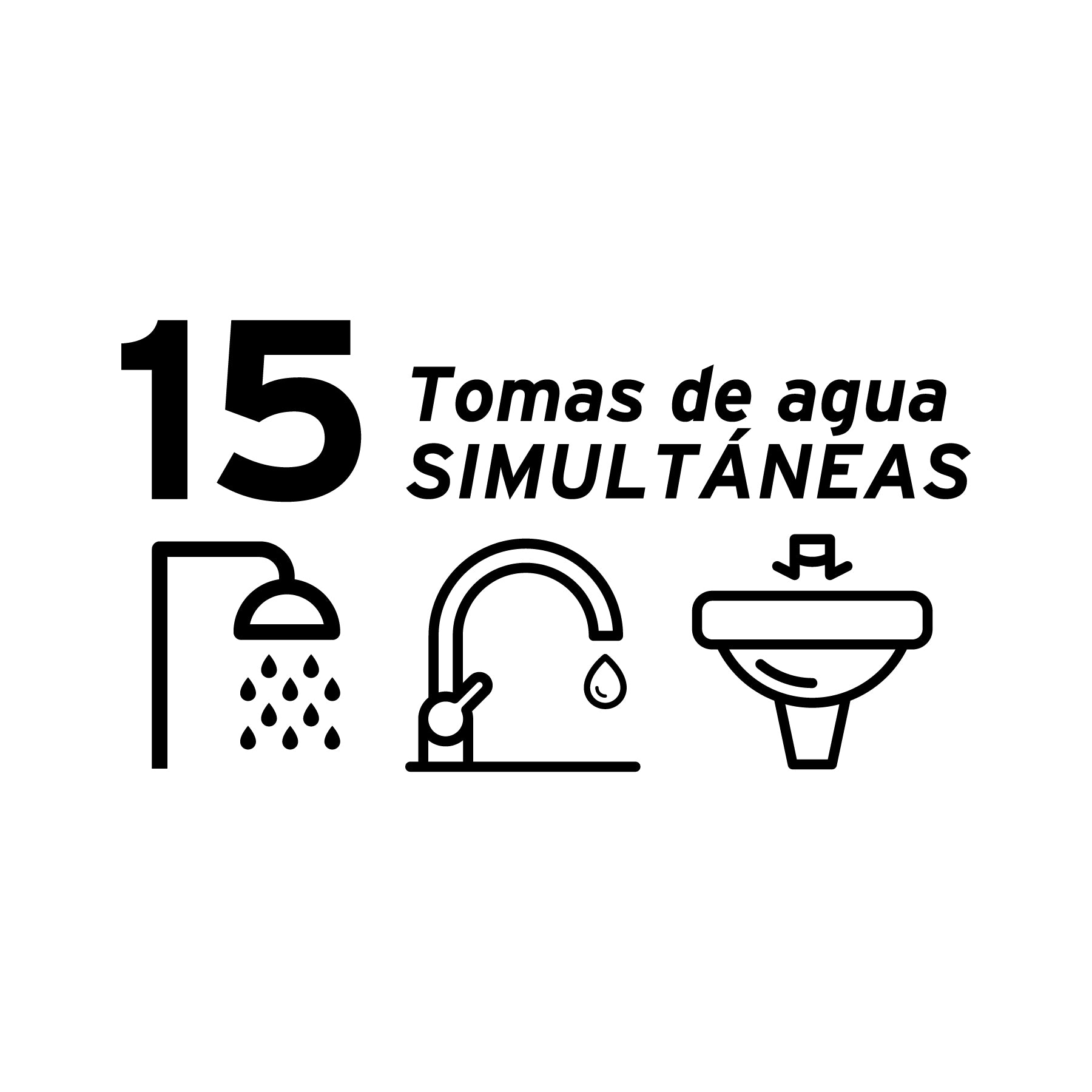 Bomba hidroneumática 1-1/2 HP, 150 litros