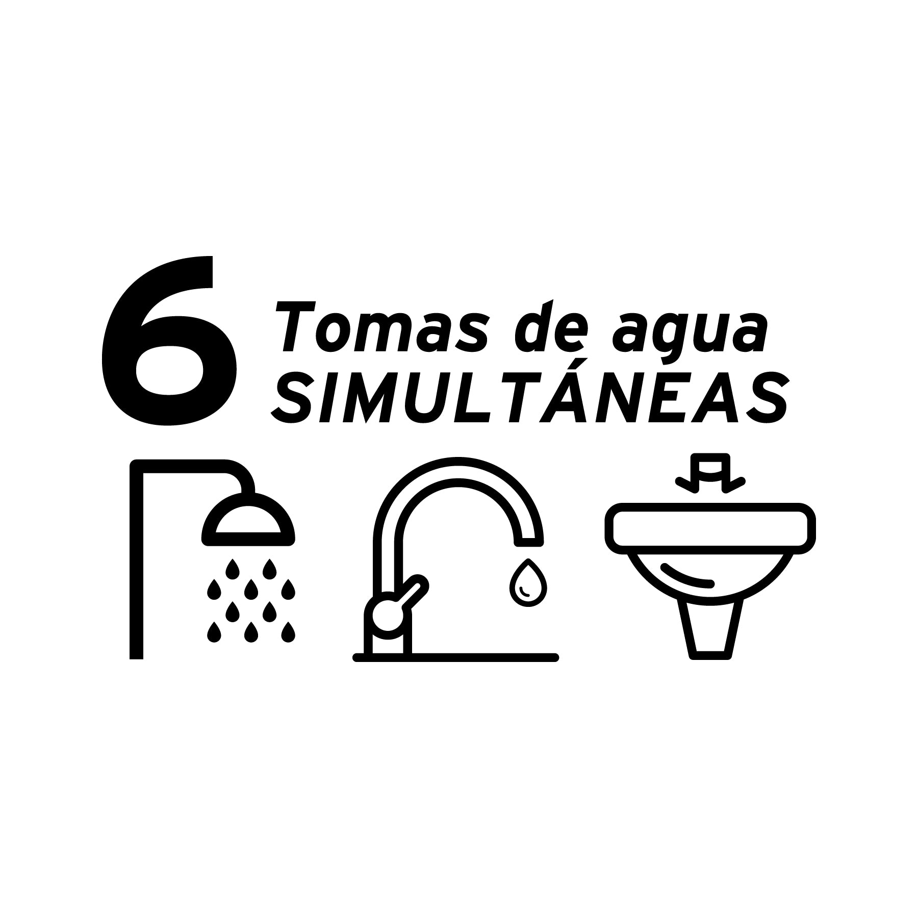 Bomba hidroneumática 1/2 HP, 50 litros