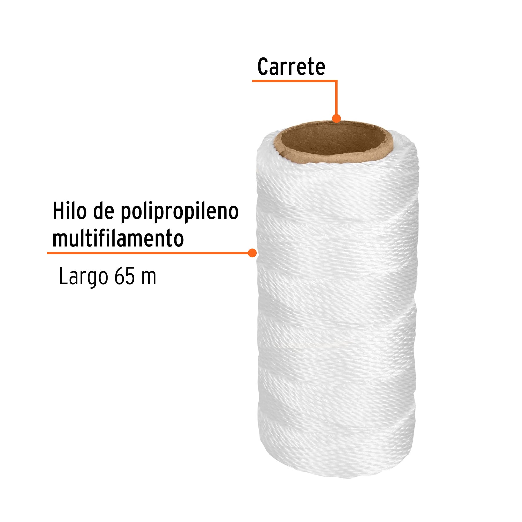 Hilo para albañil, 65 m