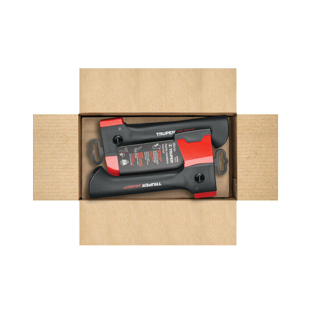 Hacha 1 lb, mango corto de nylon, 9'