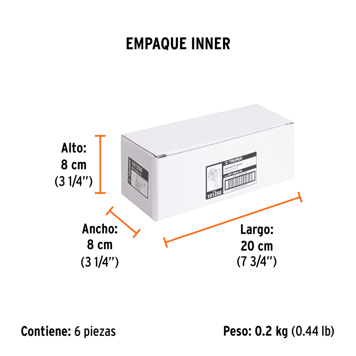 Interruptor de repuesto para CALA-A3