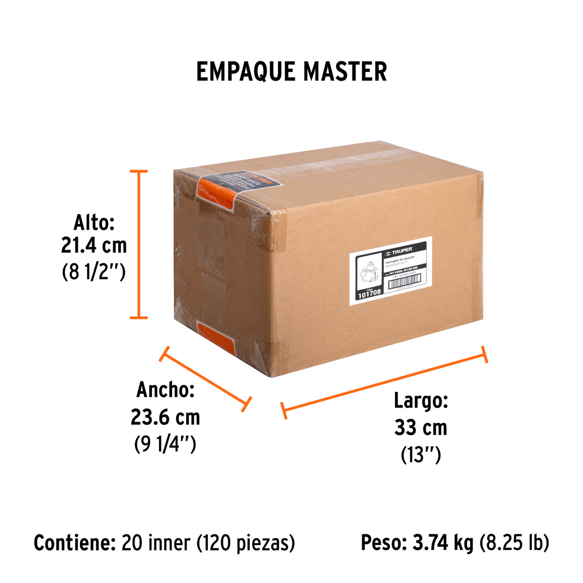 Interruptor de repuesto para ESMA-4512N-90N, Truper